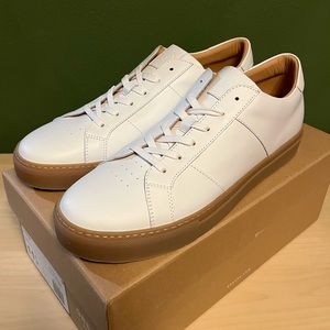 Greats - Royale - Blanco Gum - 11.5 - Leather Sneakers - Made in Italy